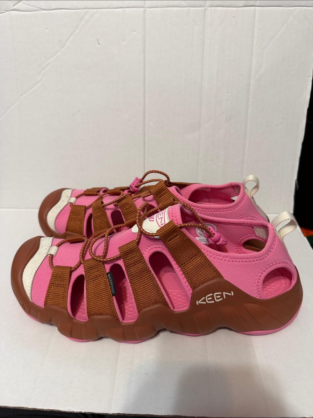Keen Men's Hyperport H2 Okenia Pink Sandals 1030613  Sz 13 New w/o box